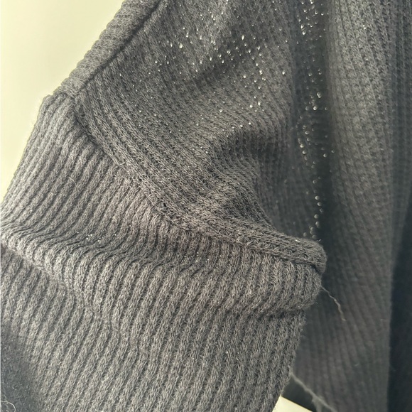 Black cropped cardigan - Picture 6 of 6